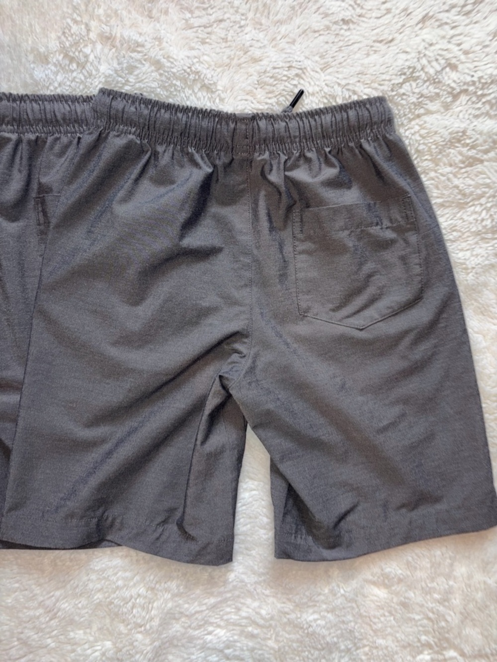 Two Bixby Nomad Boys 10 Hybrid Gray Pull On Shorts Drawstring Elastic Waist Lot - Picture 8 of 10